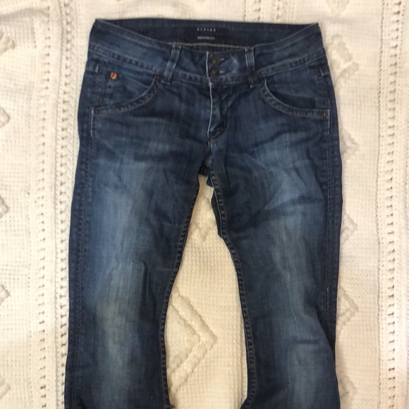 Hudson Dark wash Low Rise Flare Jean - Picture 5 of 12